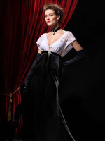 Satin with Lace Nightgown